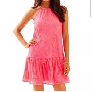Lilly Pulitzer hot pink sundress